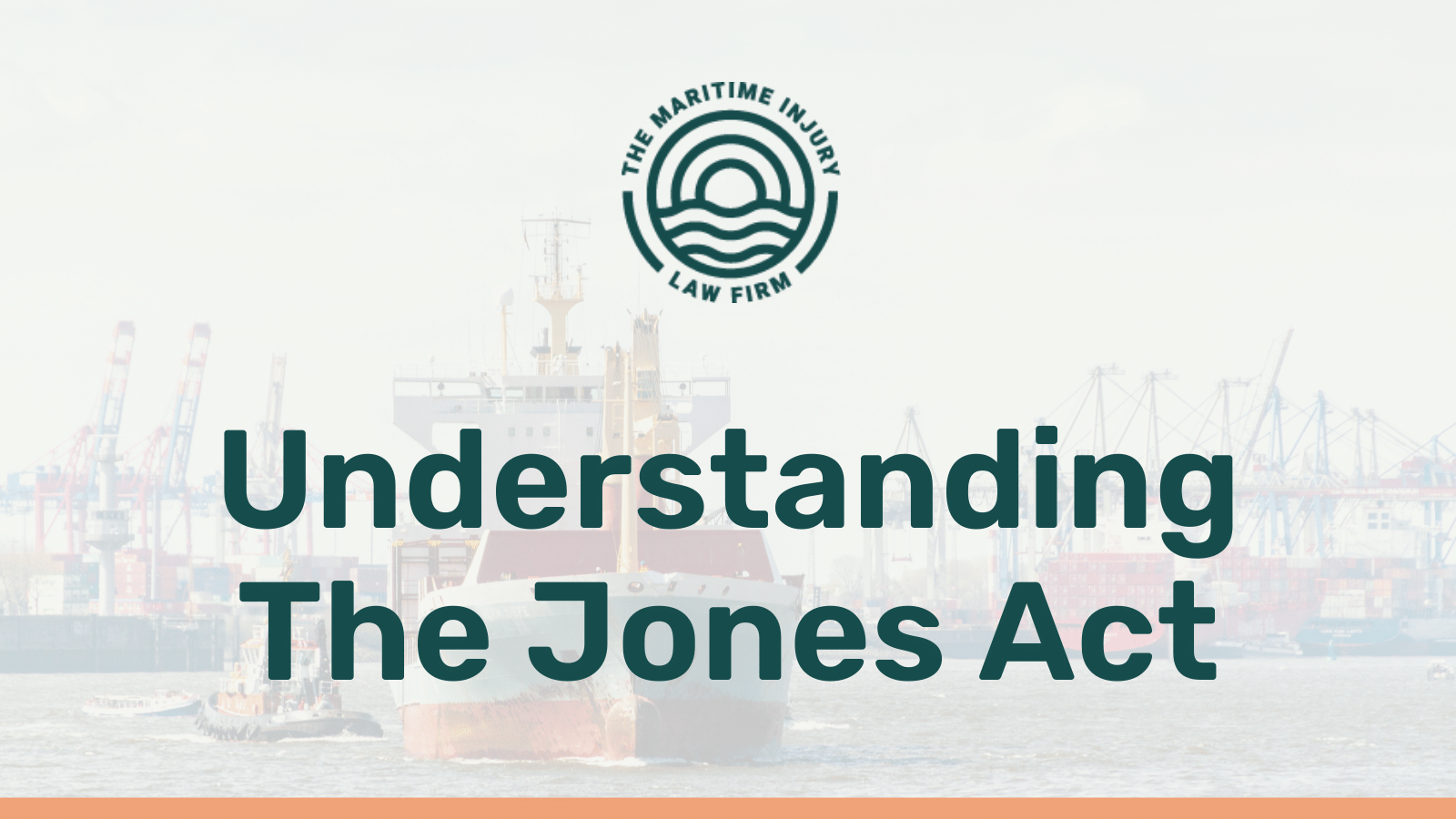 Understanding The Jones Act louisiana - maritime injury law firm - George Vourvoulias