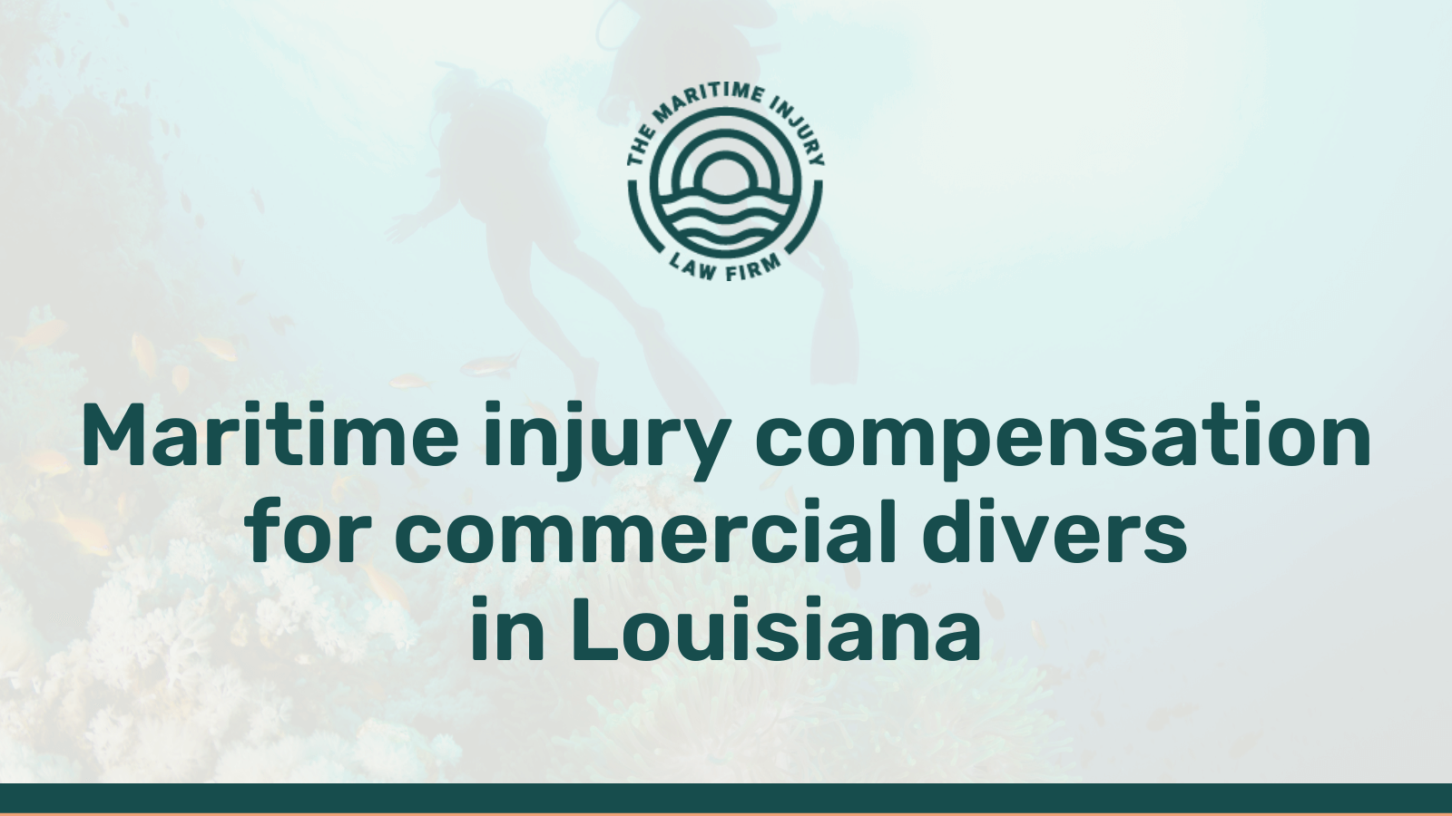 Maritime injury compensation for commercial divers in Louisiana - maritime injury law firm - George Vourvoulias