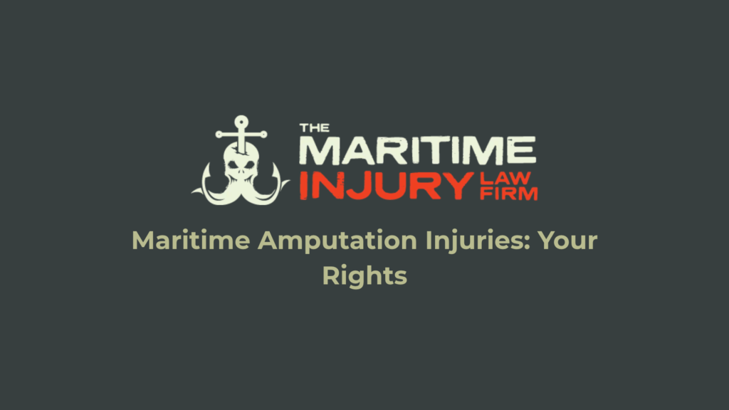 Maritime amputation